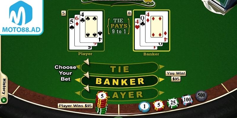 Baccarat MOTO88 Làm Chủ Bàn Chơi Cho Người Tham Gia 2 Cách vận hành chơi Baccarat trong môi trường trực tuyến