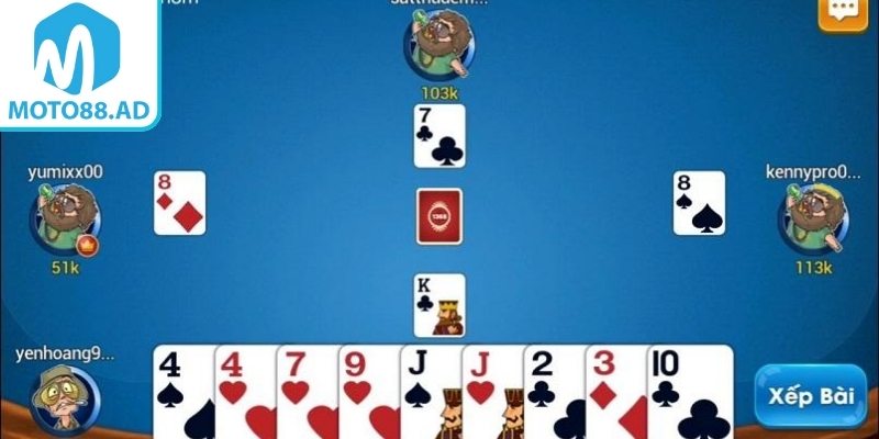 Học cách chia bài và đọc thế trận
