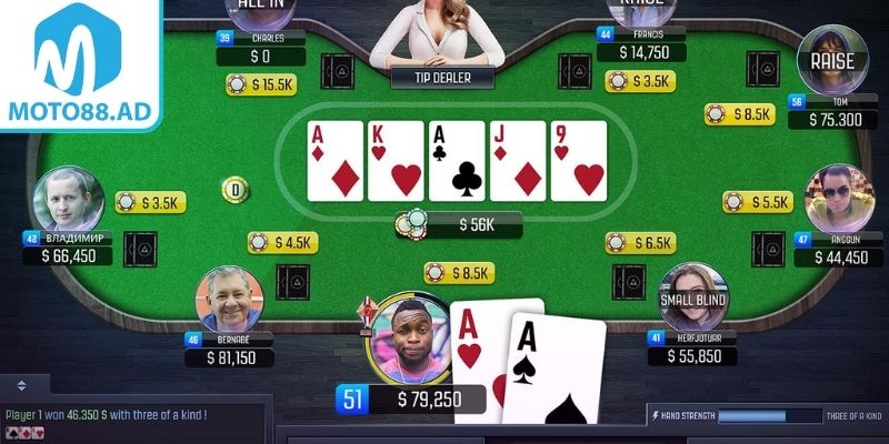 Poker MOTO88 – Làm Chủ Bàn Chơi Cho Người Tham Gia 1 Góc nhìn tổng quan về Poker MOTO88 tại nhà cái uy tín